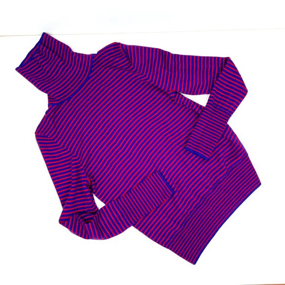 J. Crew 100% Merino Wool Striped Turtleneck Sweater Size XL - Picture 9 of 16